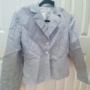 Tahari Pinstripe Blazer